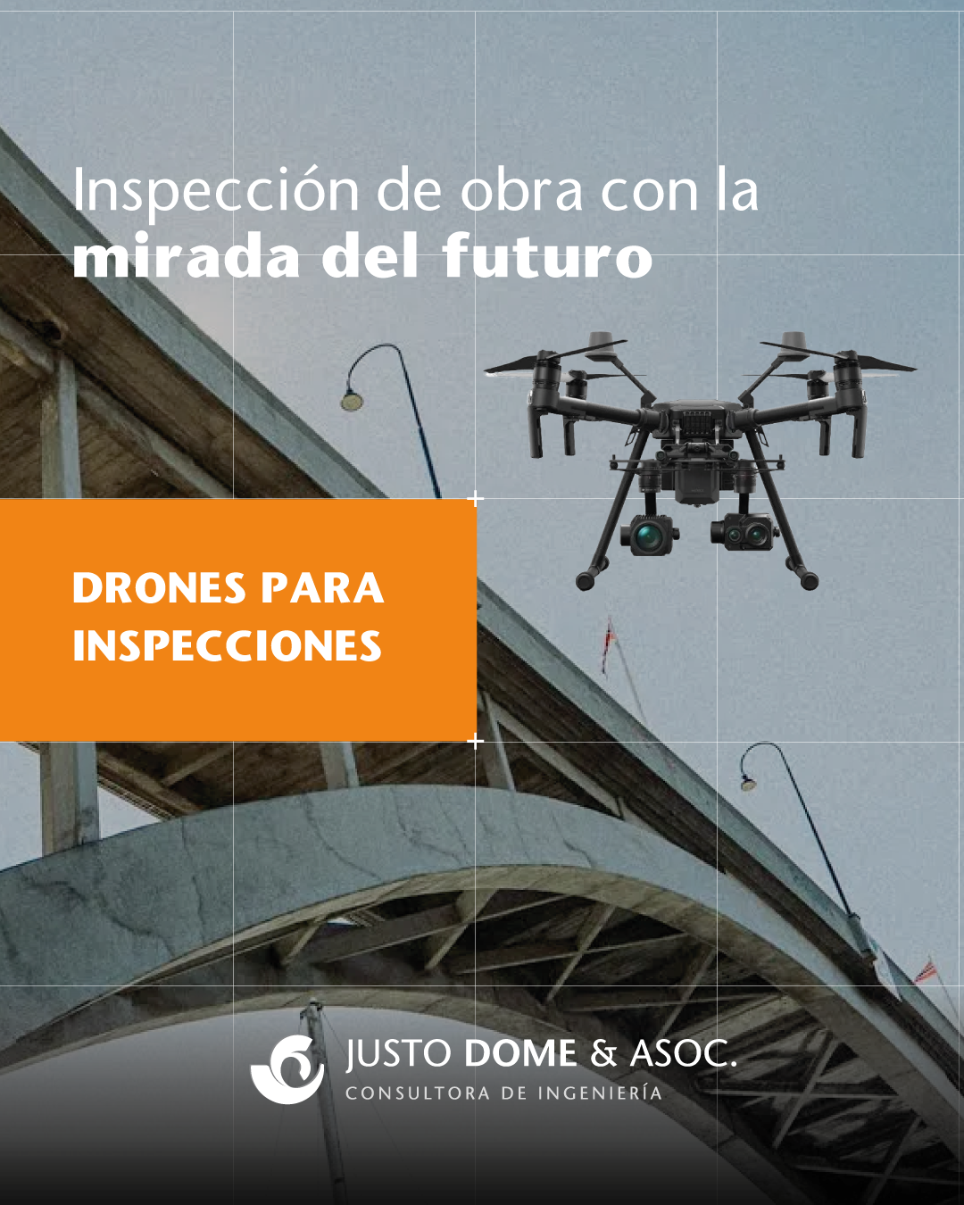 Inspección de obras con drones